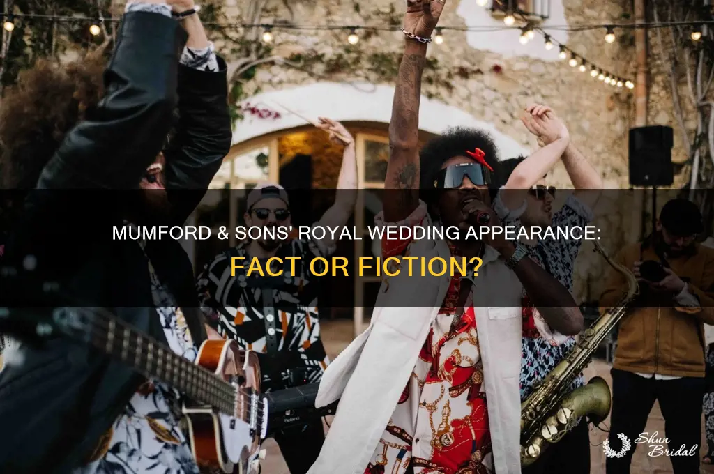 is mumford of mumford and sons at the royal wedding