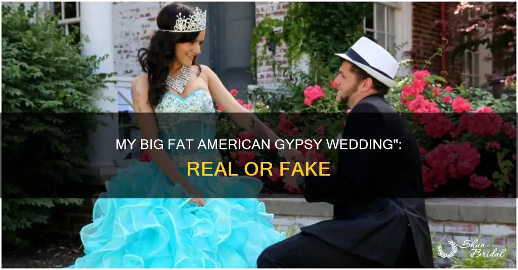 is my big fat american gypsy wedding staged