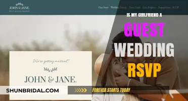 Should I Include My Girlfriend in Wedding RSVP as a Guest?