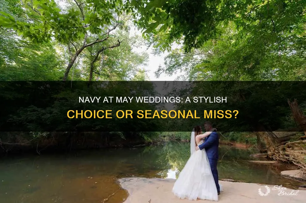 is navy an appropriate color for may wedding guest