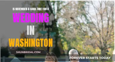 Washington Weddings in November: Good Idea or Not?
