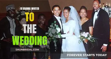 Who's on the Guest List? Obama's Wedding Invite