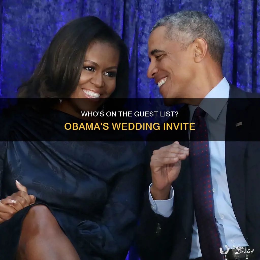 is obama invited to the wedding