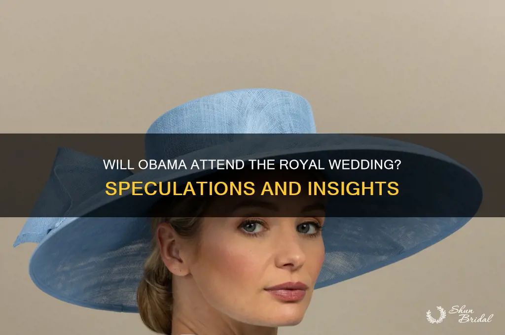 is oboma going to royal wedding