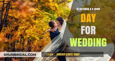 October 4th Weddings: A Perfect Date or Risky Choice?