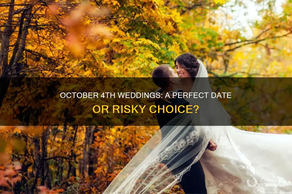 is october 4 a good day for wedding