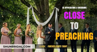 Officiating vs. Preaching: Blurring Lines in Wedding Ceremonies