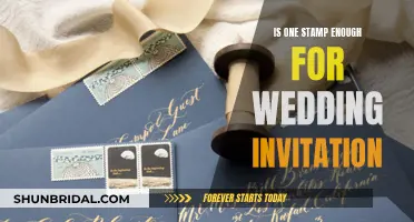 Wedding Invitation Stamps: How Many Are Sufficient?