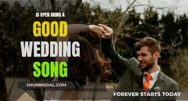 Open Arms: Perfect Wedding Song Choice?