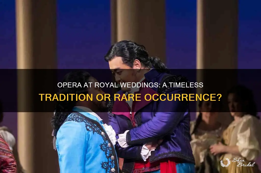 is opera at royal wedding