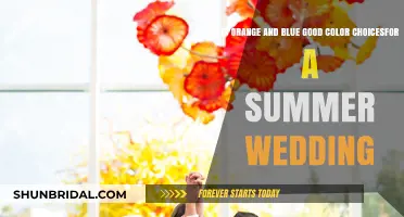 Summer Wedding Colors: Why Orange and Blue Are Perfect Choices