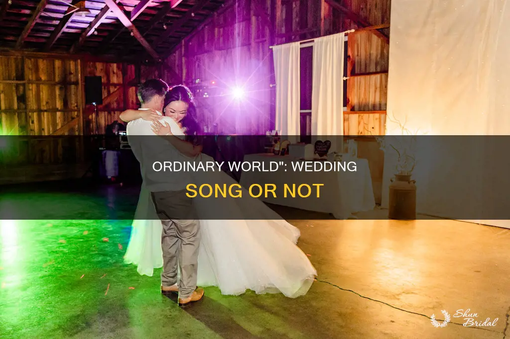 is ordinary world a wedding song