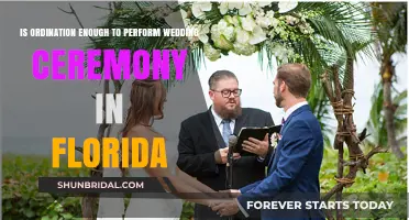 Florida Wedding Officiants: Is Ordination Alone Sufficient for Legal Ceremonies?