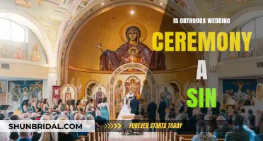 Is an Orthodox Wedding Ceremony a Sin? Exploring Religious Perspectives