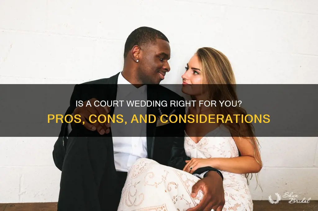 is ot ok to go to court wedding