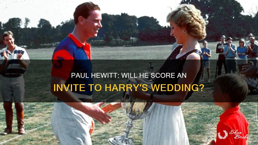 is paul hewitt invited to harrys wedding