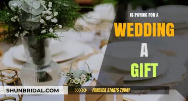 Is Paying for a Wedding a Gift or an Obligation?