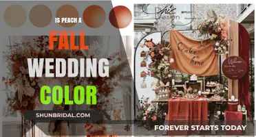 Peach: The Perfect Fall Wedding Color Palette Choice?