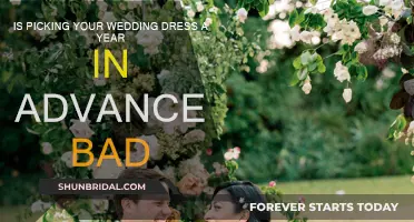 Choosing Your Dream Wedding Dress: One Year Early?