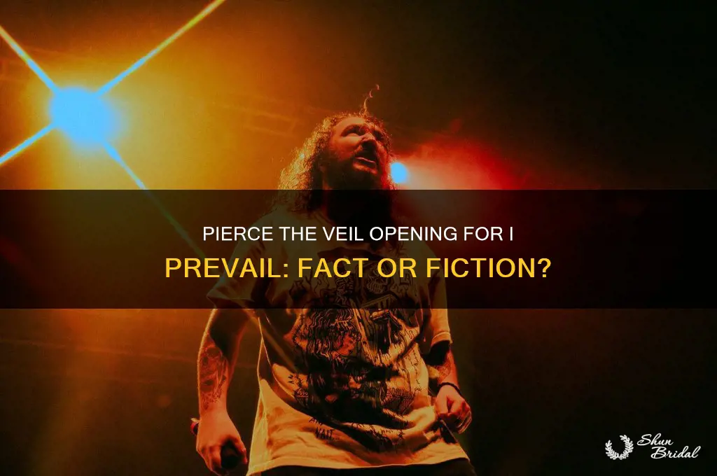 is pierce the veil opening for i prevail