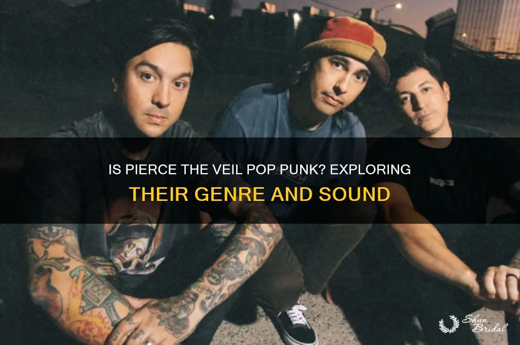 is pierce the veil pop punk