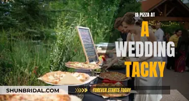 Pizza at a Wedding: Tacky or Trendy?