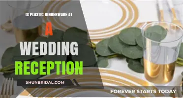 Plastic Dinnerware: A Wedding Reception's Eco-Friendly Option