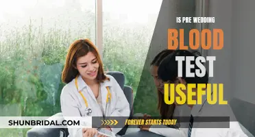 Pre-Wedding Blood Tests: Worthwhile or Wasteful?