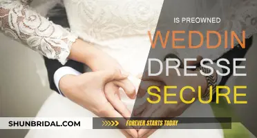PreOwned Wedding Dresses: Safe and Secure?