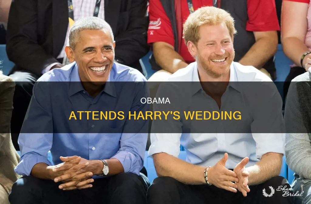 is president obama at harrys wedding