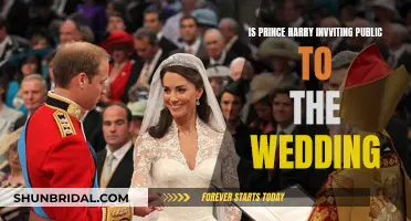 Public Invited to Harry's Wedding