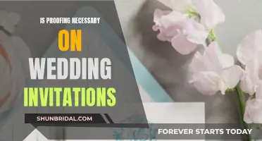 Proofing Wedding Invites: A Necessary Step for Couples?