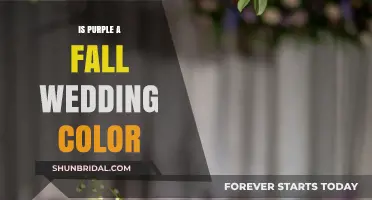 Is Purple a Fall Wedding Color? Ideas and Inspiration