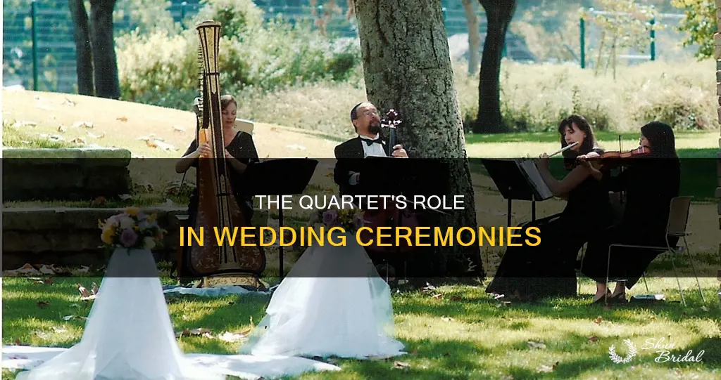 is quartet needed wedding ceremonies