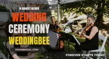 The Role of Quartets in Wedding Ceremonies