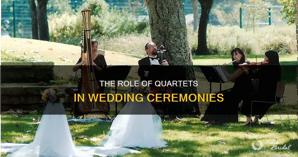 is quartet needed wedding ceremony weddingbee