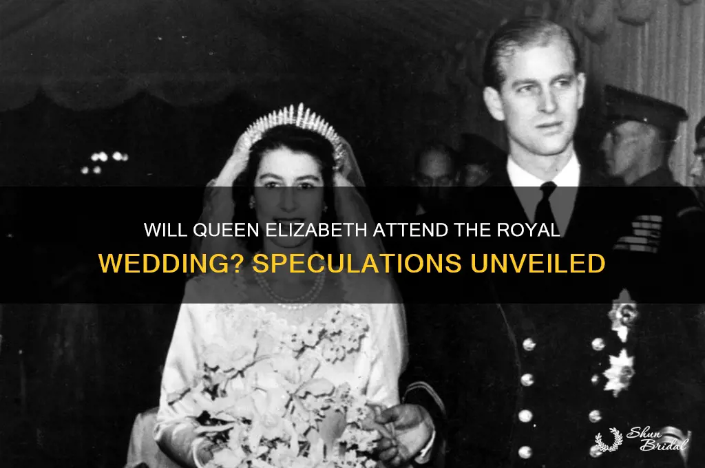 is queen elizabeth going to the wedding