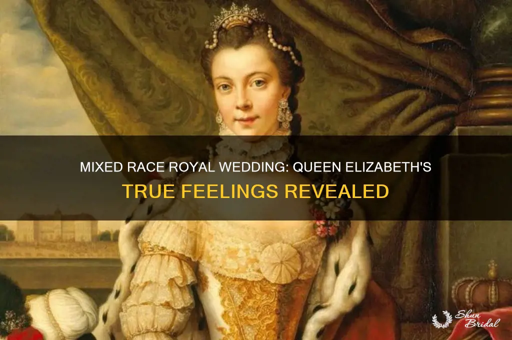 is queen elizabeth really hapy abt mixed race royal wedding