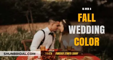 Is Red a Fall Wedding Color? Exploring Warm, Romantic Vibes