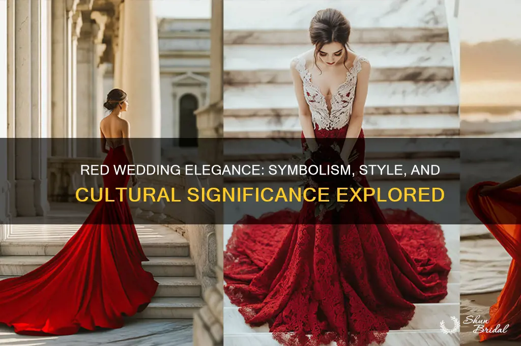 is red a good color for a wedding