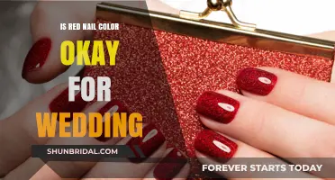 Red Nail Polish at Weddings: A Bold Choice or Timeless Elegance?
