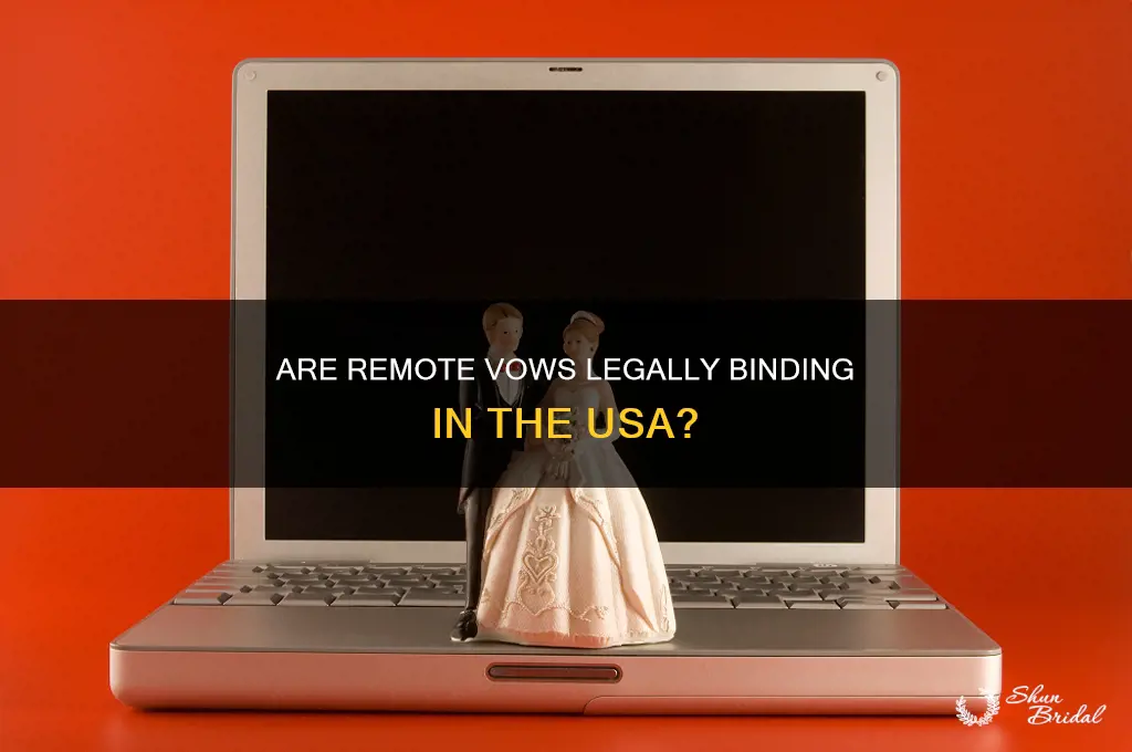 is remote vows legit in usa