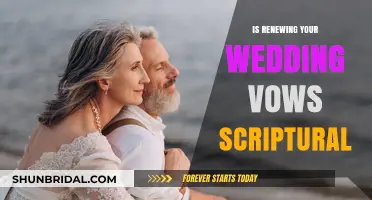 Renewing Wedding Vows: Scriptural Basis or Cultural Tradition?