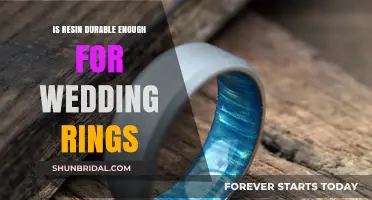 Resin Rings: A Durable Choice for Wedding Bands?