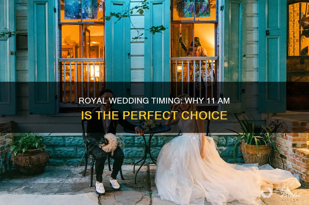 is royal wedding at 11 am