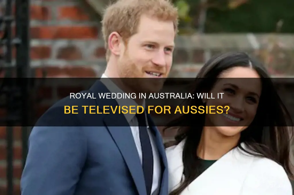 is royal wedding televised in australia