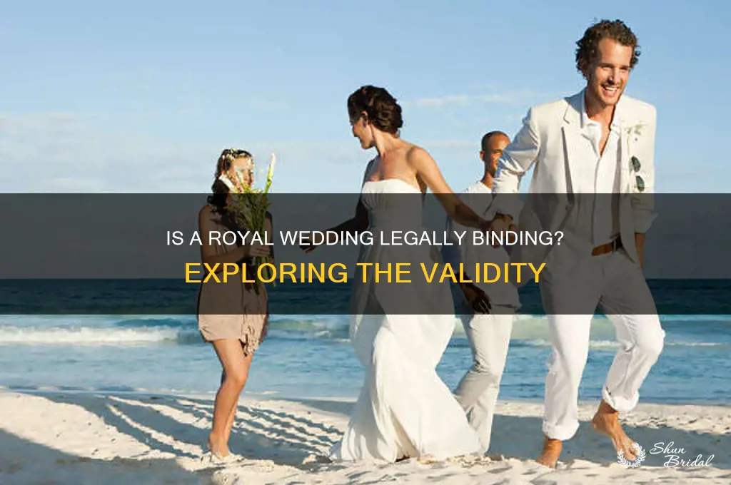is royal wedding valid