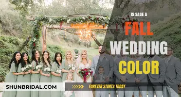Sage Green: The Perfect Fall Wedding Color Palette Choice?