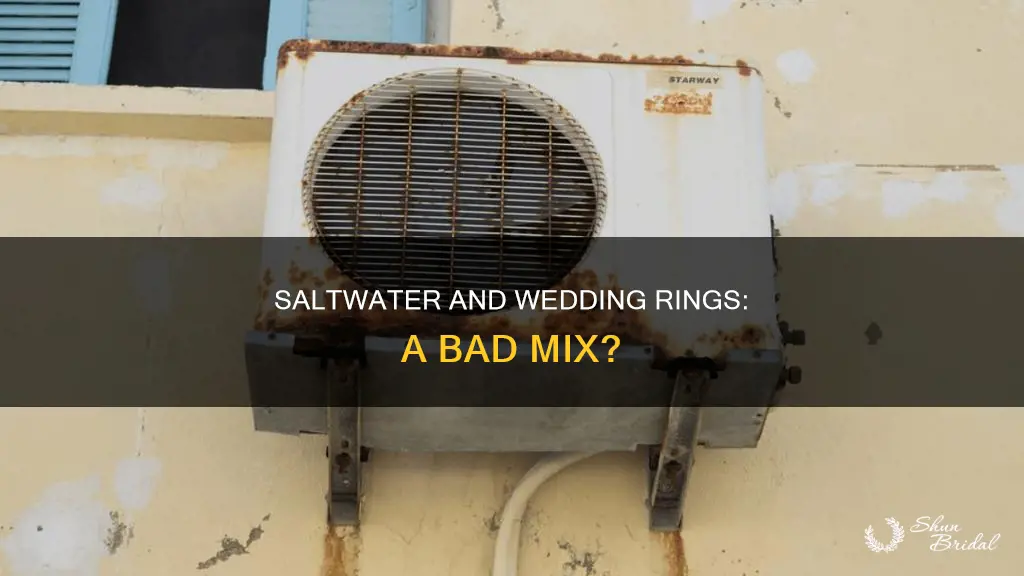 is salt water bad for wedding rings
