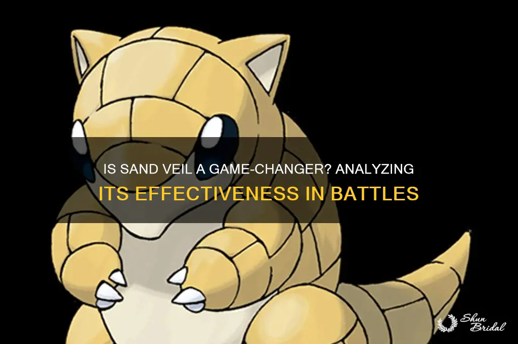 is sand veil a good ability